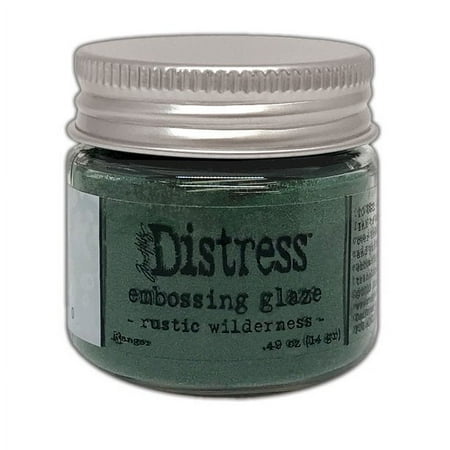 UPC: 0789541073840 | Ranger Distress Embossing Glaze 0.49oz Rustic Wilderness