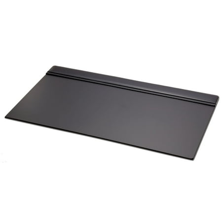Black Leather 34 X 20 Top Rail Desk Pad Walmart Com