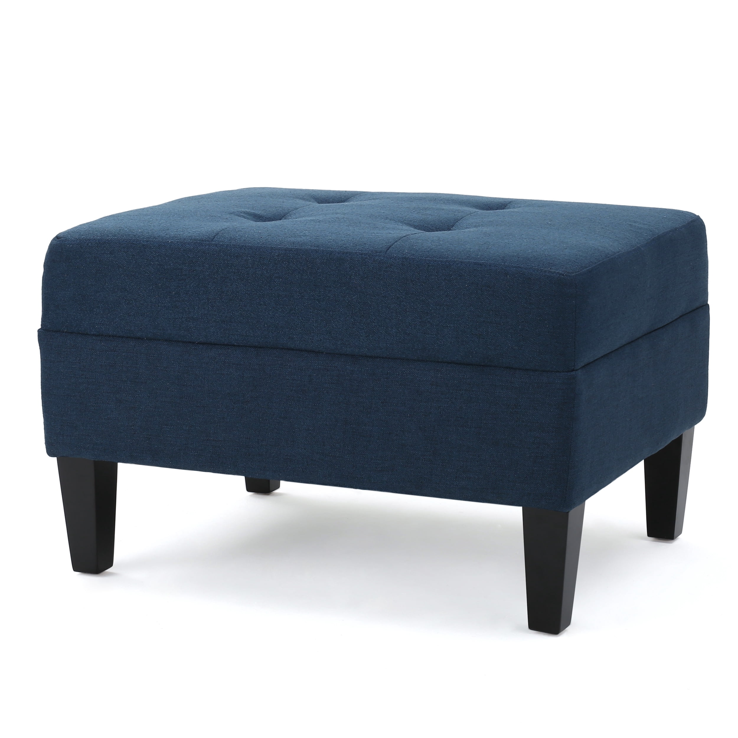 MAYEERTY Fabric Ottoman Bench - Rectangular Design for Seating/Footrest