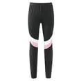 thumbnail image 3 of iiniim Kids Girls Athletic Leggings Compression Running Trousers Stretchy Dance Workout Yoga Pants Pink 16, 3 of 7