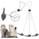 thumbnail image 3 of Ganfancp Toy Self-Hey Puerta Colgante Retráctil Scratching Rope Pequeño Ratón Funny Stick Pet Cat Supplies Funny Stick Artículos En Liquidación Cat Toys Cuerda para Arañar Gatos X1, 3 of 7