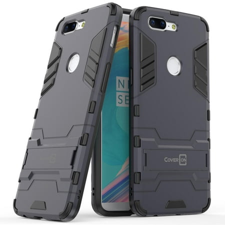 CoverON OnePlus 5T Case, Shadow Armor Series Hybrid Kickstand Phone