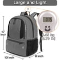thumbnail image 2 of Mochila de fútbol YOREPEK ligera con soporte para balones 28L, 2 of 9