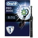 thumbnail image 2 of Oral-B Pro 3000 Paquete de cepillo de dientes eléctrico con Bluetooth (negro) con kit de limpieza, 2 of 8