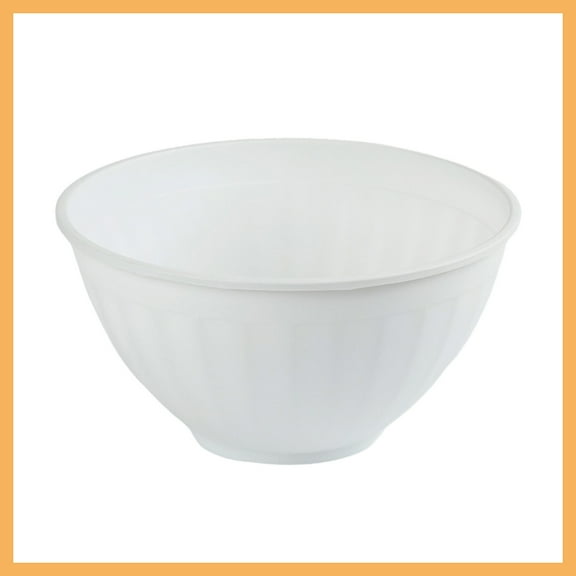NIZEMNAN Large Mixing Bowls for Kitchen â 8Qt Lightweight & Flexible Serving Bowl, Dishwasher-Safe, Big Capacity for Baking, Salad, Party Snacks (1-Pack)