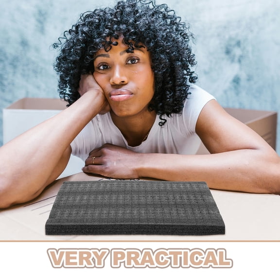 DRAFIDEEP Black Foam Sheets for Tool Case Inserts, and Place Design, 1 Pack Protective Padding