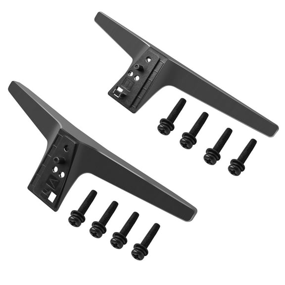 TV Stand Legs for LG TV, TV Legs Replacement for 60 65 Inch TV- with 8 Screws, Black