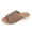 Khaki, variant on Orthopedic Sandals for Women Breathable Mesh Memory Foam Casual Walking Slide Sandals Lightweight Non Slip Indoor Outdoor Slides With Arch Support Black 41(US-8.5)