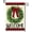 AD30, variant on Winter Small Striped Garden Flag Double Sided Burlap 12 x 18 Inch, Best Choice Let It Snow Christmas Holiday Rustic Yard Outdoor Garden Flags (AD23)