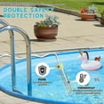 thumbnail image 2 of Travel Immersion Heater, Electric Immersion Pool Heater with Stainless Steel Guard for In Ground Pools, Black, One Piece, 2 of 5