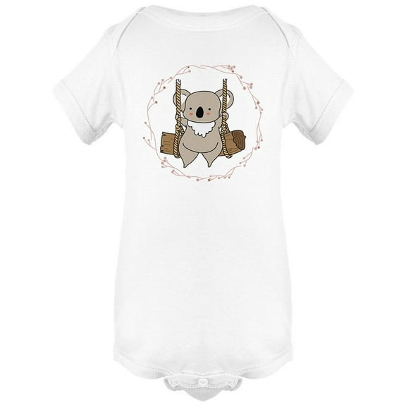 Cute Koala Sit On Swing Bodysuit Infant -Image by Shutterstock,  Newborn