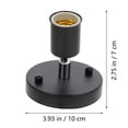 thumbnail image 2 of CTIRCHIU Replacement Lamp Socket Black Light Socket Outlet Ambient Or Task Lighting 1 Set, 2 of 8