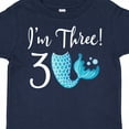 thumbnail image 4 of Inktastic 3rd Birthday Mermaid Party Girls Toddler T-Shirt, 4 of 5