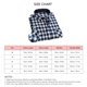 thumbnail image 4 of Camisa a cuadros cepillada de algodón puro para hombre, camisa informal a cuadros con solapa para todas las estaciones, para compras informales en casa, citas y oficina, 4 of 4