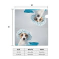 thumbnail image 4 of Yiaed Terrier Takes A Bath With Shower Cap Print Mailbox Covers, Magnetic Mailbox Cover, Mail Box Covers for Garden Outdoor Decor Box Covers-21x18 in, 4 of 8