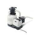 thumbnail image 1 of Intex 2100 GPH Above Ground Pool Sand Filter Pump w/ Deluxe Pool Maintenance Kit, 1 of 11