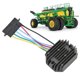 thumbnail image 1 of Regulador de Voltaje del Tractor, Rendimiento ESTABLE DE 12V Anti vibracia Rectificador de Voltaje Impermeable MIA881279 PARA CORTACESPED, 1 of 7