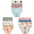thumbnail image 2 of B&Q 9-Pack Toddler Little Girls' Cotton Briefs | Sizes 2T-7T: Stylish and Cozy Comfort for Adorable Wear, 2 of 5