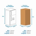 thumbnail image 4 of Refrigerador Midea Top Mount 12 Pies Negro Inverter Quattro Jazz Black con Despachador de Agua, 4 of 5