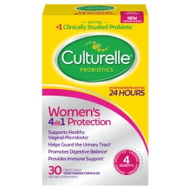 Culturelle Women's 4 in 1 Protection Probiotic 30 Ct