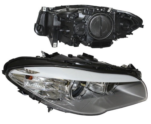Partslink Number BM2502130 Unknown OE Replacement BMW 740 Driver Side Headlight Assembly Composite