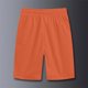 thumbnail image 5 of Puntoco Pantalones Cortos Para Correr De Secado Rápido De Seda Helada De Verano Con Bolsillo De Color Liso Para Mujer Naranja L, Regalo Para Mujer, 5 of 6