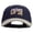 Navy Khaki, variant on Ops Embroidered New Big Size High Profile Twill Cap - Navy Khaki XL-3XL