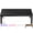 Black Wood, variant on 2-Tier Computer Monitor Stand Riser, Desk Organizer for Monitor, Printer & Laptop Stand, Desktop Workspace Organizers for Office Supplies(Black)