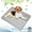 Gray, variant on Galactic Goods-Dog Cooling Mat for Summer - Pet Cooling Pad with Gel Ice Pack, Non-Slip & Machine Washable, Cooling Mat for Dogs & Cats Indoor/Outdoor Use