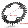 thumbnail image 5 of 32T 34T 36T 38T 40T 42T MTB Bike Bicycle Narrow ChainWheel Cycling Spare Parts, 5 of 7
