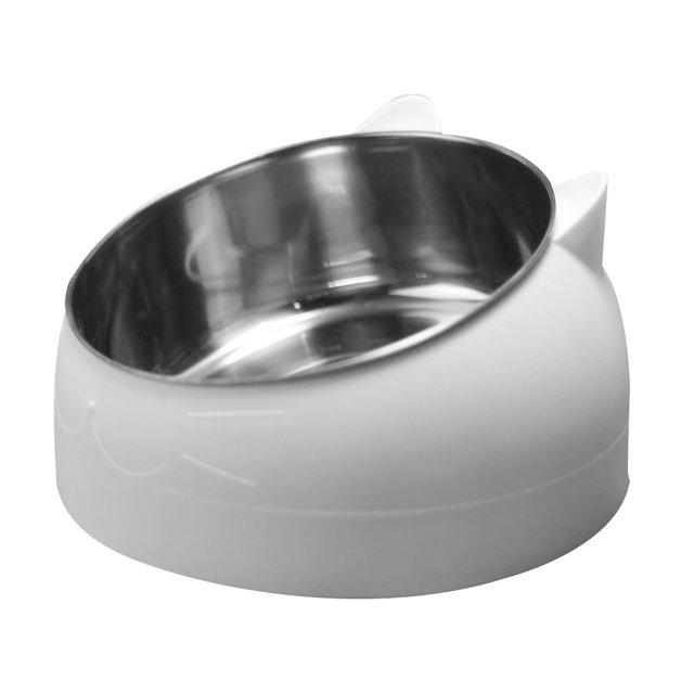 Pet Bowl Creative Tilting Neck Protection Non-slip Pet Food Bowl Cat Bowl