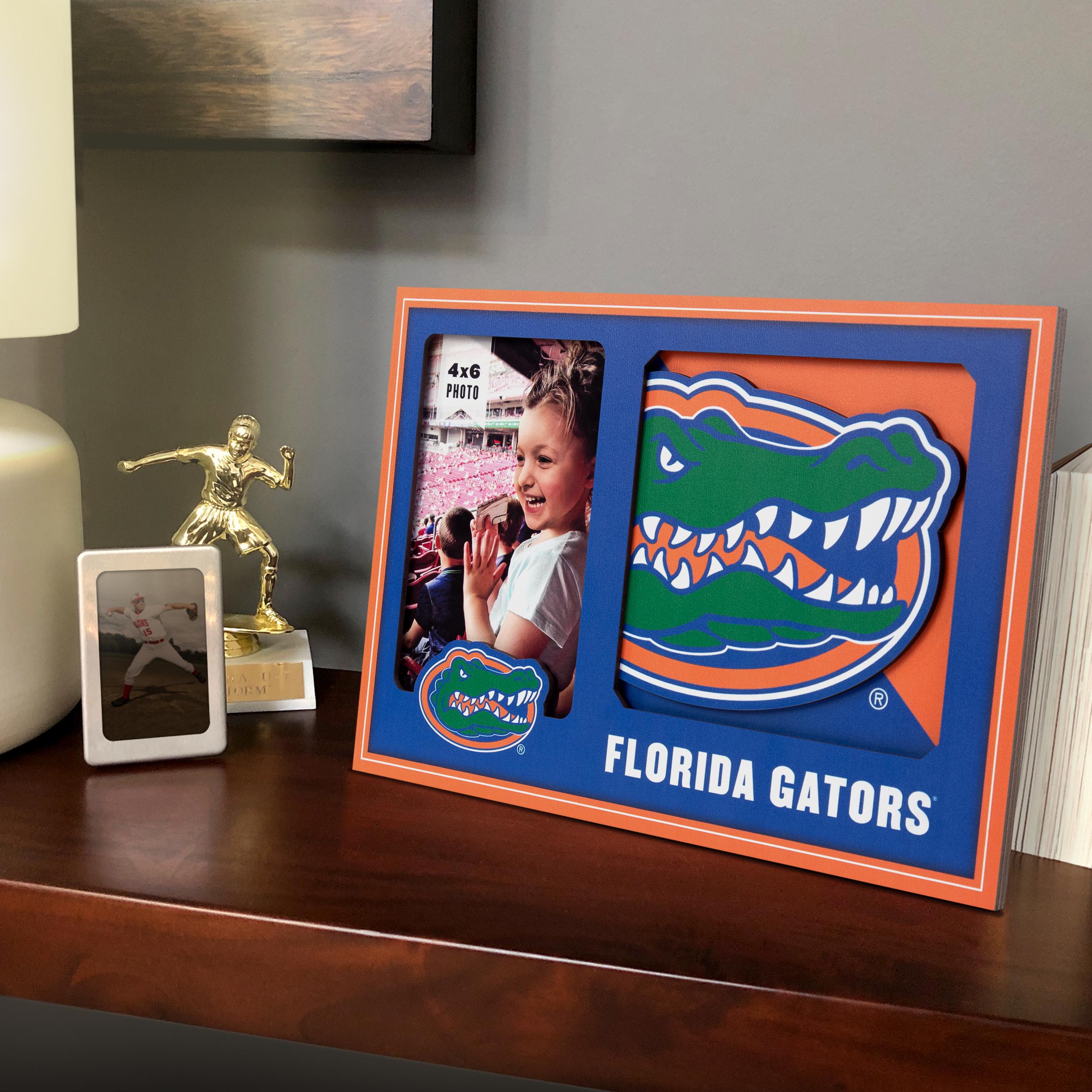 Florida Gators 3D Logo Picture Frame