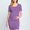 Purple, variant on Frwgonr Maternity Dresses Black Bodycon Summer Dresses Casual Pregnancy Dress S-XL