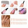 thumbnail image 3 of RAGUPEL 24Pcs Glue on Nails for Women,Diamond-Accented Press on Nails Coffin,Classic Design Nail Tips Square,Stick on Nails for Parties,Gatherings and Photo Shoots,Style3, 3 of 7