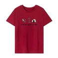 thumbnail image 1 of Camiseta para mujer Ropa deportiva clásica Trajes Ropa Simple Elegante Cuello redondo suave XL, 1 of 7
