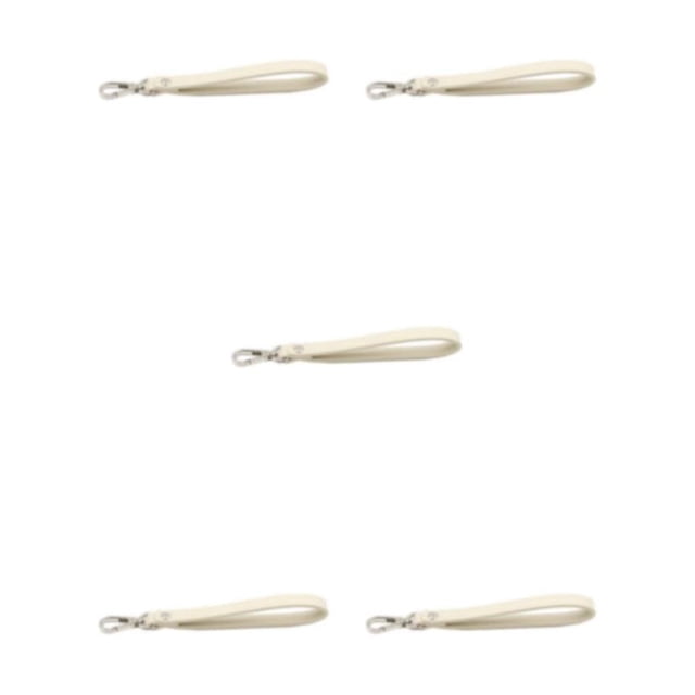 Decodeary Easy-To-Connect Strap Wrist Bag Strap For Convenient Purse Attachment Suitable Beige 5Set