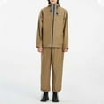 thumbnail image 1 of MKLEKYY Jeans pour Femmes Combinaison de Pluie pour Hommes & Femmes Combinaison Complète / Randonnée Extérieure & Ensemble Veste de Pluie & Pantalon / Kaki, 1 of 5