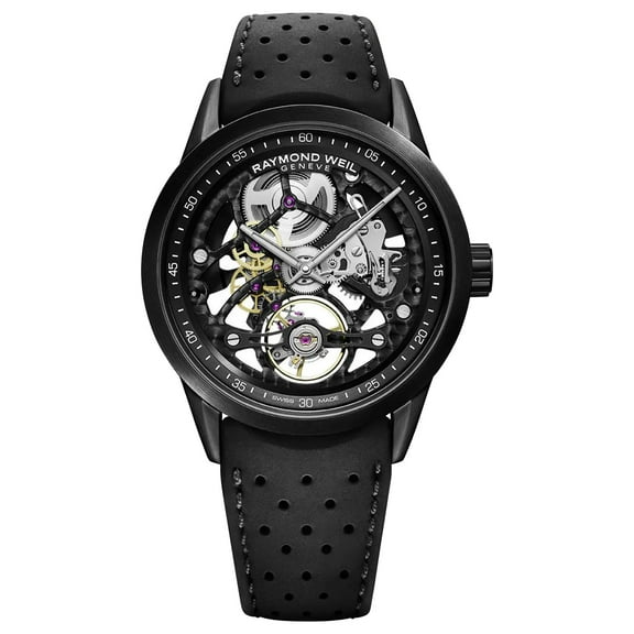 Raymond Weil Freelancer Automatic Black Skeleton Dial Men's Watch 2785-BKR-20000