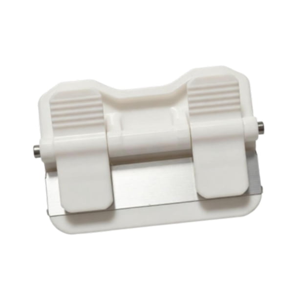 Soporte portátil para alambre de soldadura PETG, abrazadera ajustable, ideal para bricolaje. Blanco