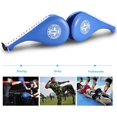 thumbnail image 4 of Almohadillas de patada de de doble patada para práctica de Karate Kickboxing MMA boxeo en tailandia Thai ejercicio de entrenamiento de artes marciales-sele Azul DYNWAVEMX Taekwondo Kick Pads, 4 of 6