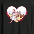 thumbnail image 3 of Wizard of Oz - Dorthy And Toto Heart - Men's Long Sleeve T-Shirt, 3 of 5