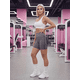 thumbnail image 4 of Biker Short Mujer Unitalla Stretch Shore Dama Chores Gym Talle Alto, 4 of 5
