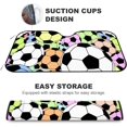thumbnail image 4 of Car Windshield Sunshade Blocks Sun Visor Protector Colorful Footballs Foldable Sun Shield For Vehicle Car Truck SUV Van 51x27.5 inches Keep Vehicle Cool, 4 of 6