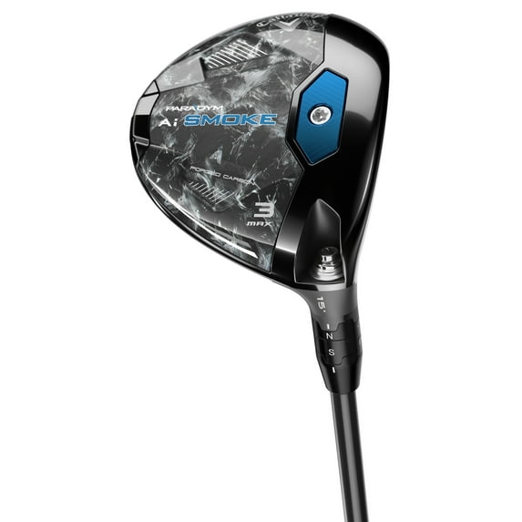 Pre-Owned Women Callaway Paradym Ai Smoke MAX 18* 5 Wood Proj X Evenflow Riptide CB 40 VG