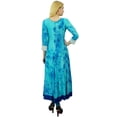 thumbnail image 3 of Phagun Ethnic Top Cotton 3/4 Sleeves Women Tie and Dye Print Kurti Dress Designer, 3 of 8