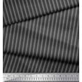thumbnail image 2 of Soimoi Gray Cotton Voile Fabric Arrow & Stripe Decor Fabric Printed Yard 56 Inch Wide, 2 of 3