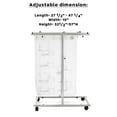 thumbnail image 6 of AdirOffice Mobile Storage Blueprint Steel Vertical File Blueprint Cabinet, White, 6 of 7