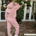 thumbnail image 6 of SPXTREME Women's Tracksuit Set 2 Piece Hoodie Sweatpants Lounge Oversized Sweatsuits Fall Outfits, 6 of 11