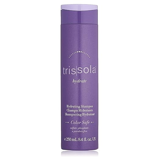 Trissola Hydrate Shampoo – Moisturizing Color-Safe Hair Shampoo (8.4 oz)