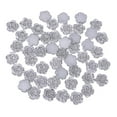 thumbnail image 6 of 50x Flower Flatback Embellishments /Wedding Crafts, 6 of 8